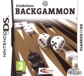 Eindeloos Backgammon (Netherlands) box cover front